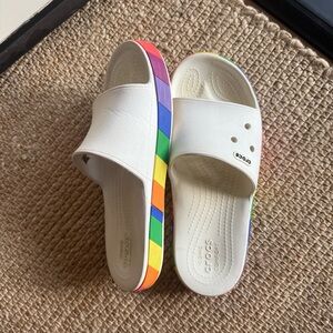 Crocs Slides- Women 8